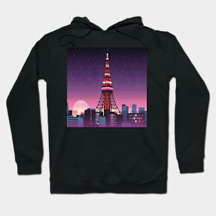 Retro vintage Tokyo aesthetic Hoodie